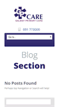 Mobile Screenshot of galwayprimarycare.ie